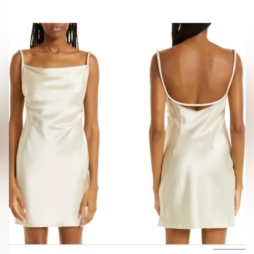 NWT Nanushka Malia Gathered Sarin Mini dress